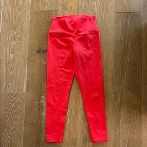 ALO Yoga Red Leggings